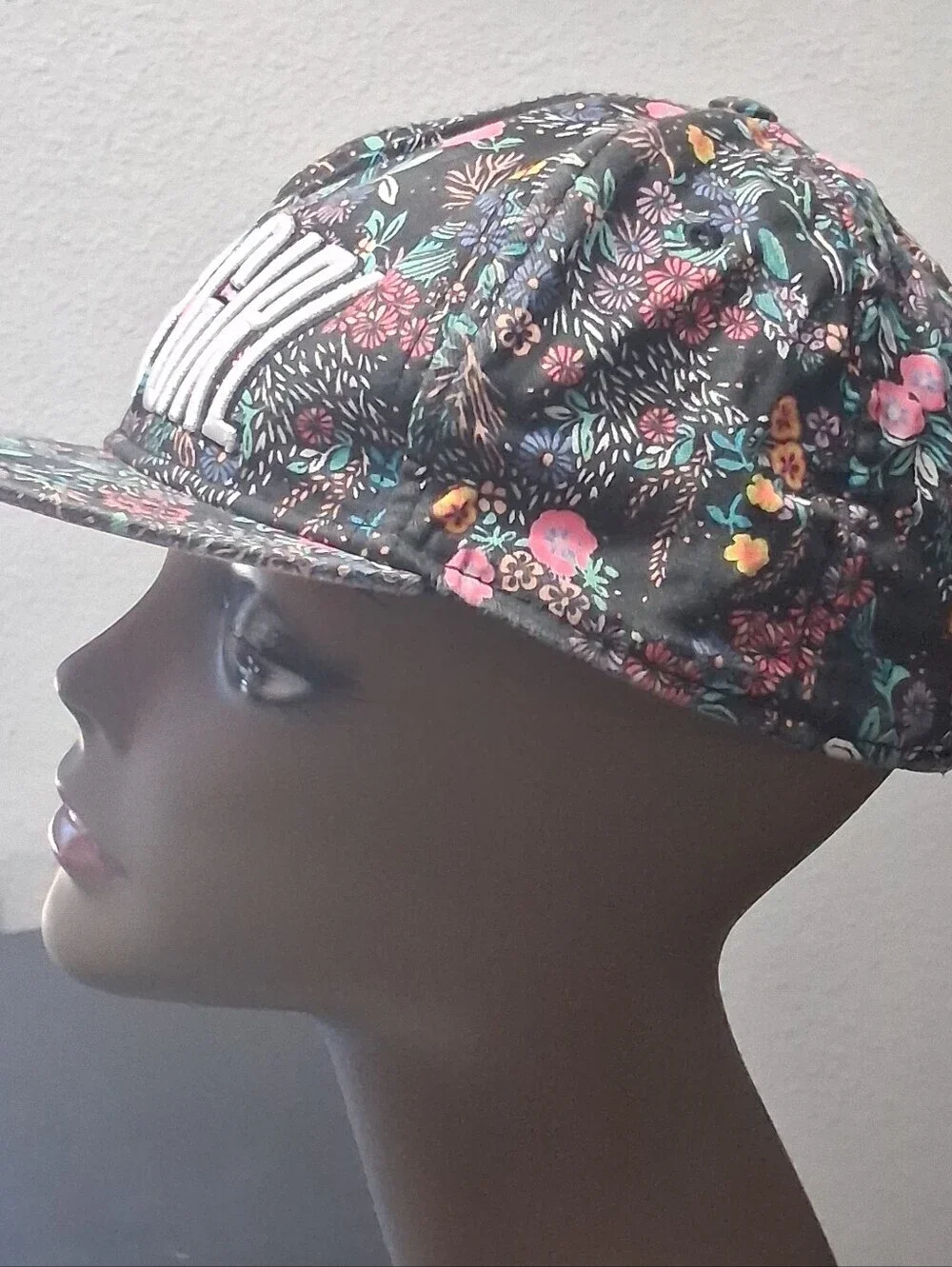 H& M Daamn Girl Floral Snapback Baseball Cap